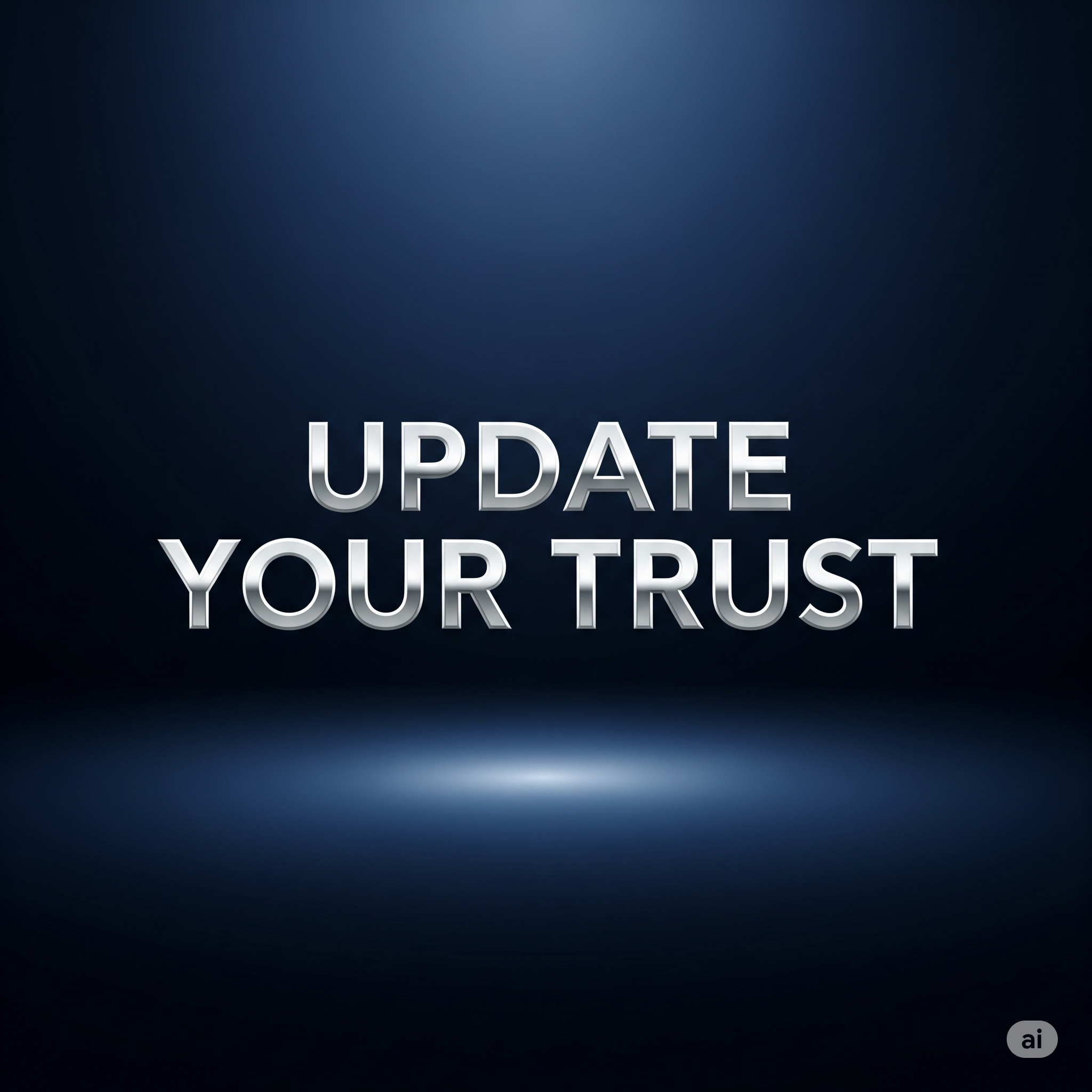 Updating your trust is not something to postpone. Procrastination can lead to unintended consequences, family disputes, and even legal challenges after your passing. Taking the time to review and update your trust regularly is an act of responsibility and care for your loved ones.