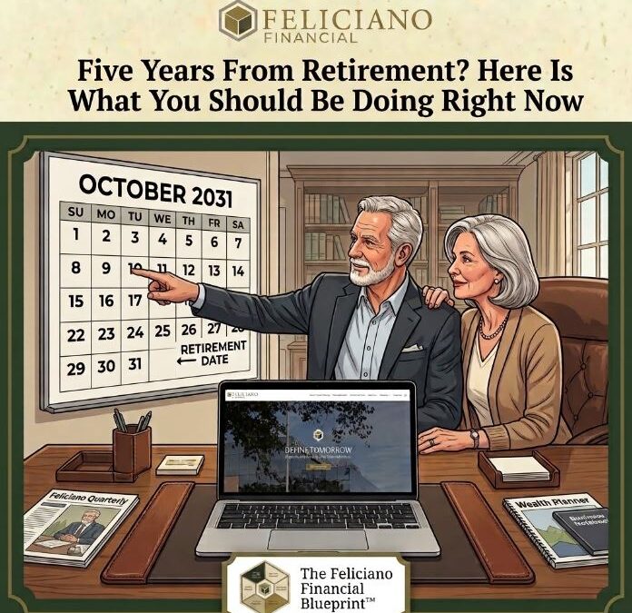 Five Years From Retirement? Here Is What You Should Be Doing Right Now